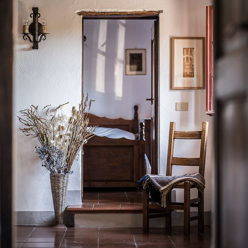 View through doorway of bedroom at Al Bastini