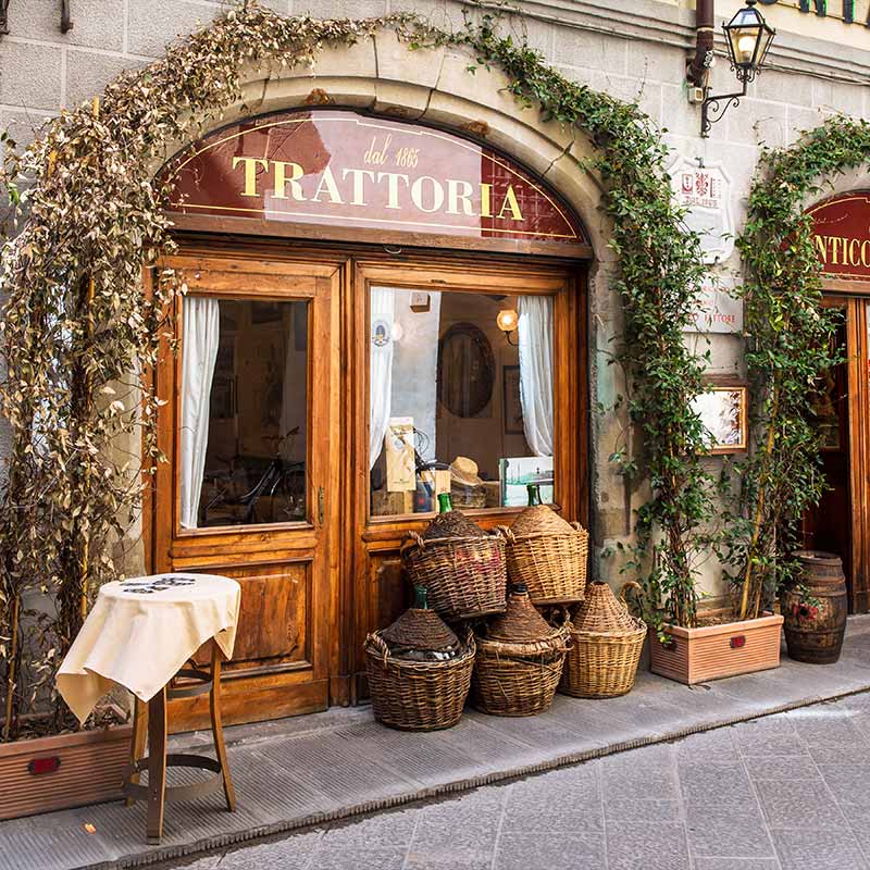 Trattoria restaurant in Florence